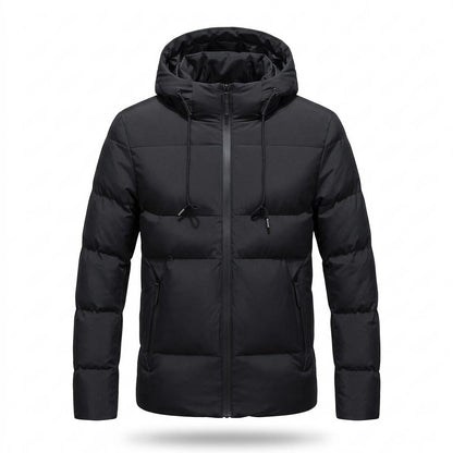 Allsaints Leather - Nemon | Padded Hooded Jacket Men