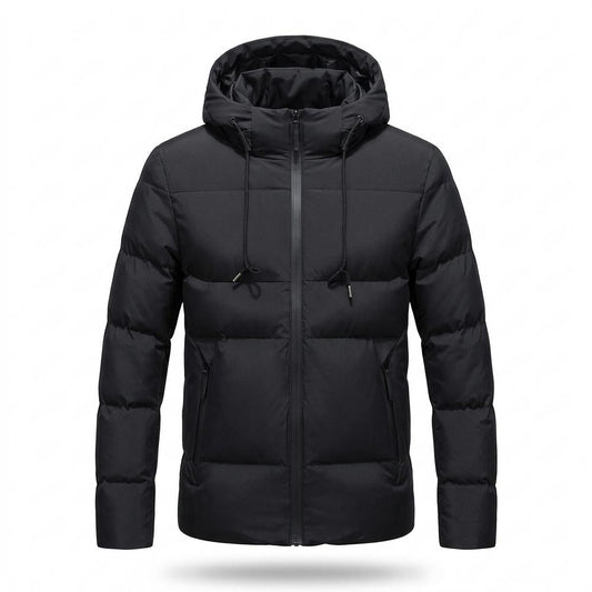 Allsaints Leather - Nemon | Padded Hooded Jacket Men