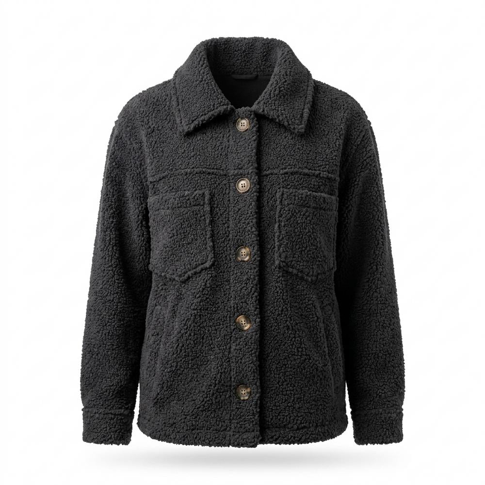 Allsaints Leather - Katir | Textured Button-Front Jacket Women
