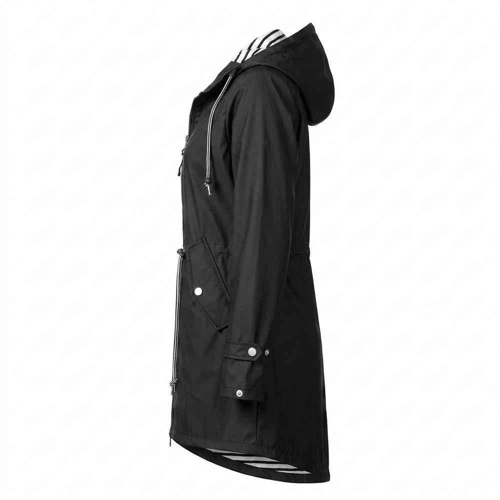 Allsaints Leather - Tinav | Hooded Water-Repellent Jacket Women