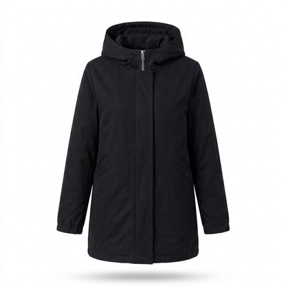 Allsaints Leather - Nelev | Hooded Padded Coat Women