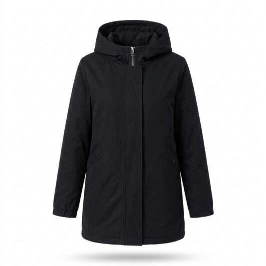 Allsaints Leather - Nelev | Hooded Padded Coat Women