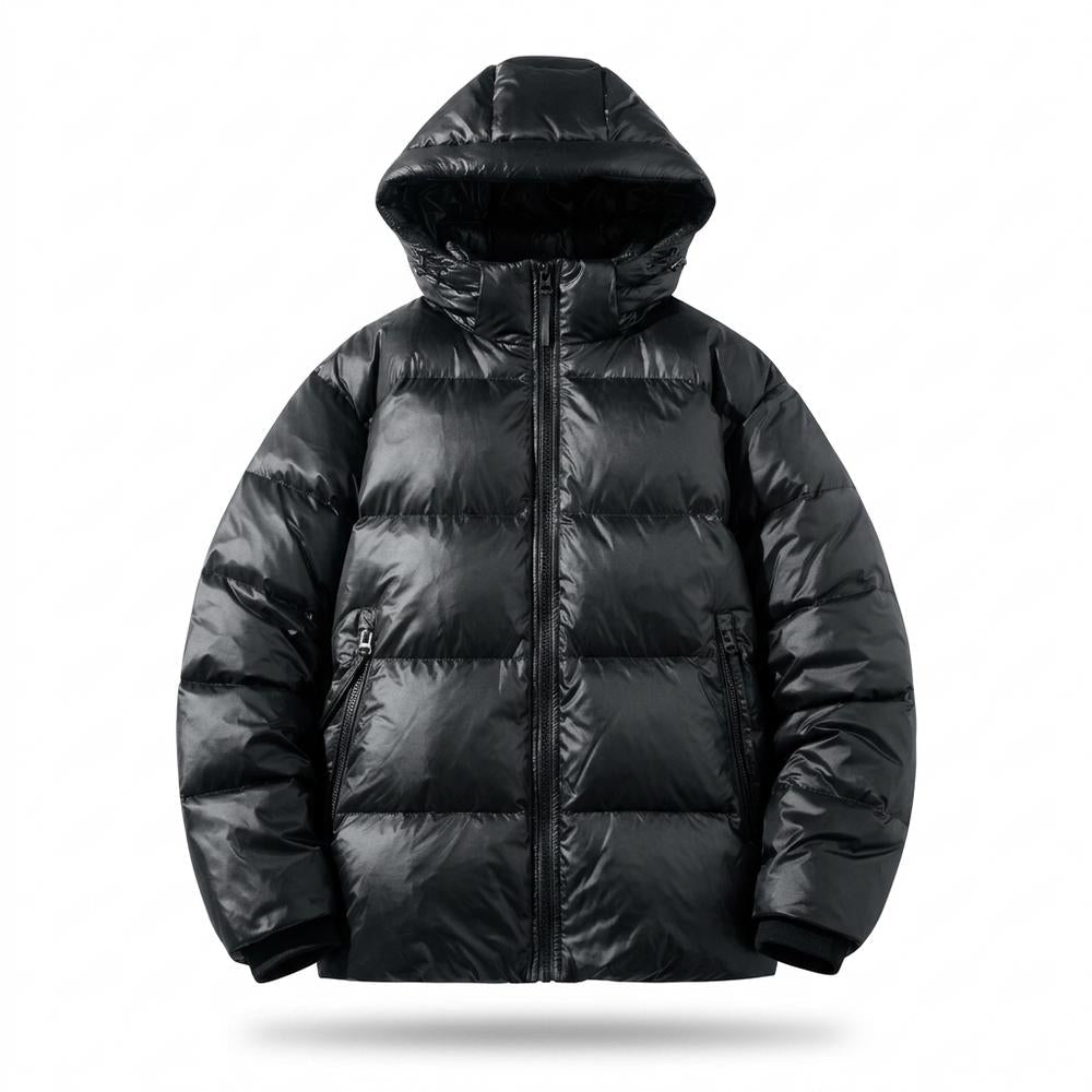 Allsaints Leather - Ralar | Quilted Hooded Jacket Unisex