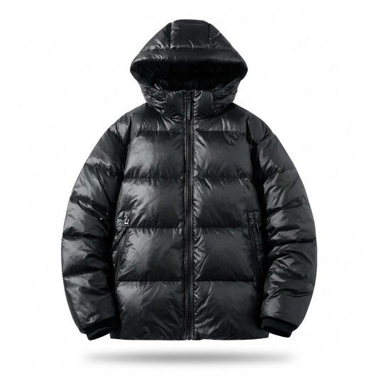 Allsaints Leather - Ralar | Quilted Hooded Jacket Unisex