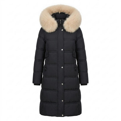 Allsaints Leather - Zesol | Quilted Fur-Trimmed Coat Women