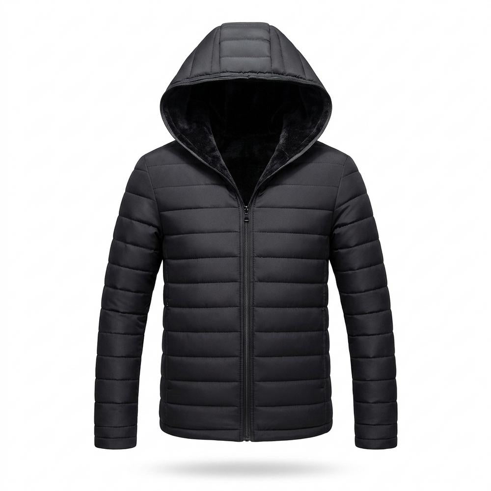 Allsaints Leather - Rilom | Quilted Hooded Jacket Men