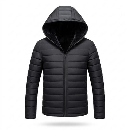 Allsaints Leather - Rilom | Quilted Hooded Jacket Men