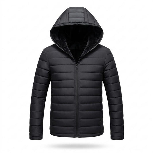 Allsaints Leather - Rilom | Quilted Hooded Jacket Men