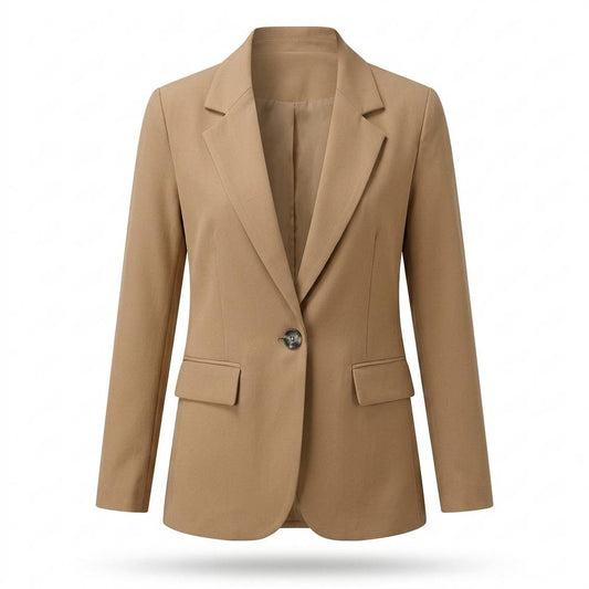 Allsaints Leather - Vilen | Tailored Single-Breasted Blazer Women