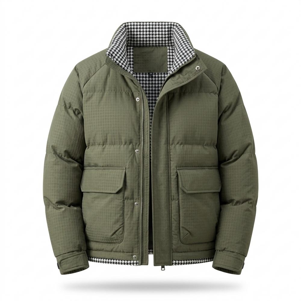 Allsaints Leather - Allin | Padded Textured Jacket Men