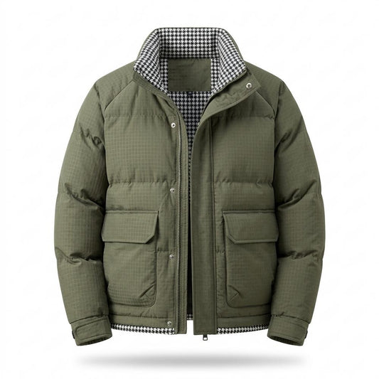 Allsaints Leather - Allin | Padded Textured Jacket Men