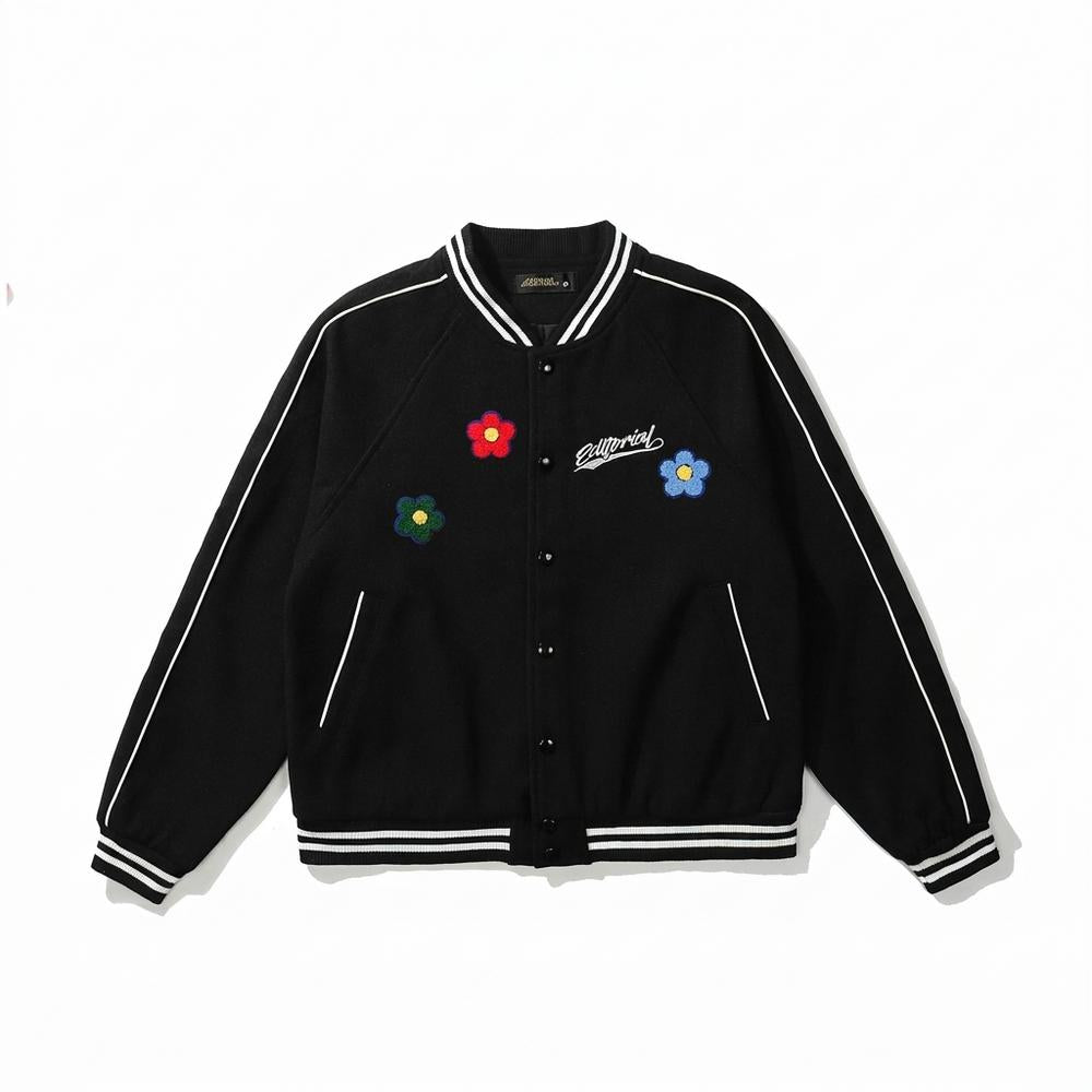 Allsaints Leather - Lohal | Embroidered Piped Jacket Unisex