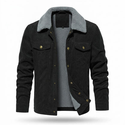 Allsaints Leather - Nitir | Corduroy Sherpa-Lined Jacket Men