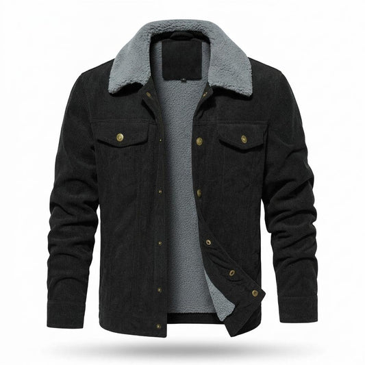 Allsaints Leather - Nitir | Corduroy Sherpa-Lined Jacket Men