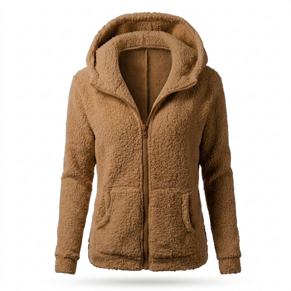 Allsaints Leather - Elrel | High-Pile Zip-Up Jacket Women