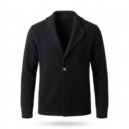 Allsaints Leather - Rovan | Single-Breasted Notched-Lapel Knit Cardigan Men