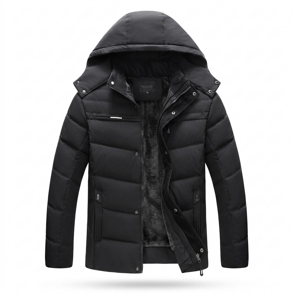 Allsaints Leather - Earat | Hooded Padded Jacket Men