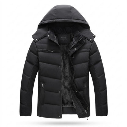 Allsaints Leather - Earat | Hooded Padded Jacket Men