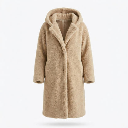 Allsaints Leather - Ellor | Plush Hooded Coat Women