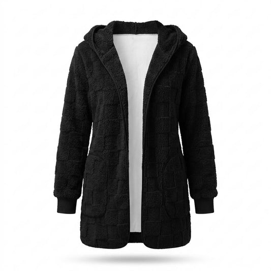 Allsaints Leather - Serel | Hooded Textured Coat Women
