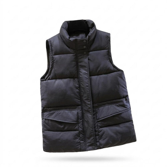 Allsaints Leather - Aulor | Quilted Padded Vest Unisex