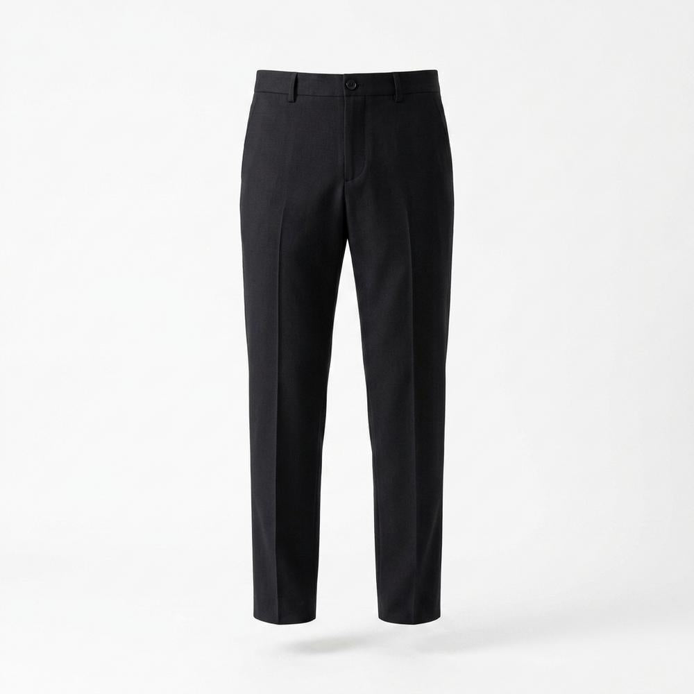 Allsaints Leather - Zelev | Straight-Leg Tailored Pants Men