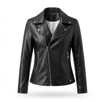 Allsaints Leather - Kavin | Asymmetrical Tailored Leather Jacket Women