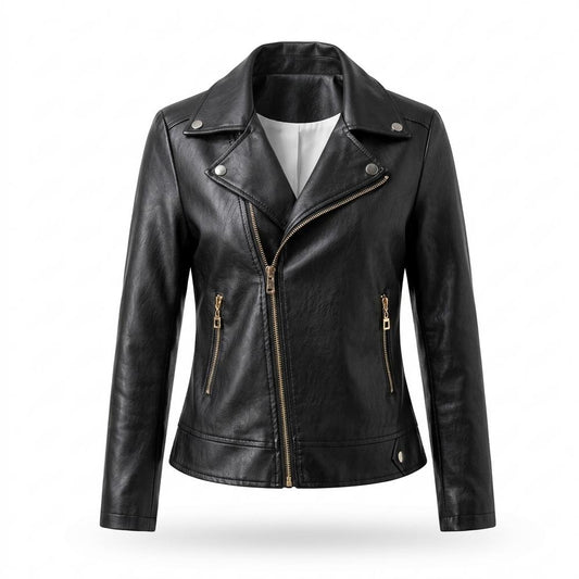 Allsaints Leather - Kavin | Asymmetrical Tailored Leather Jacket Women