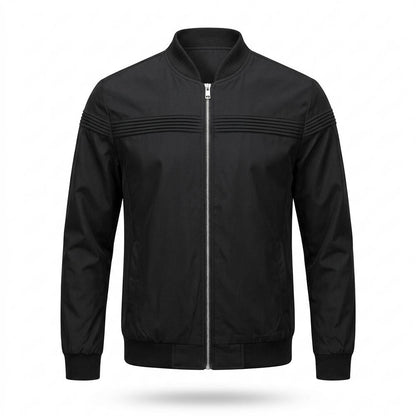 Allsaints Leather - Lylin | Pleated Zip-Up Jacket Men