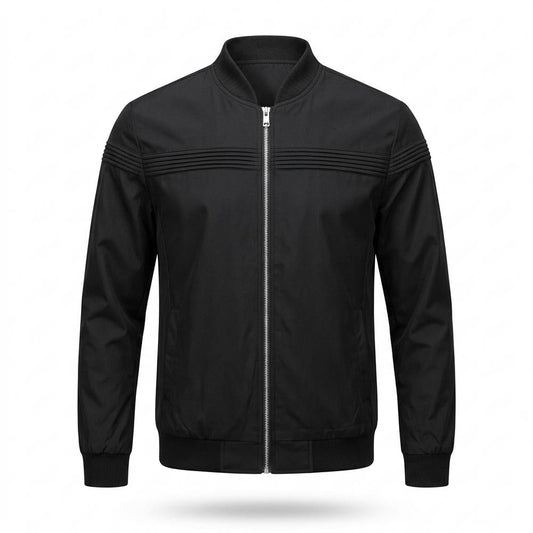 Allsaints Leather - Lylin | Pleated Zip-Up Jacket Men