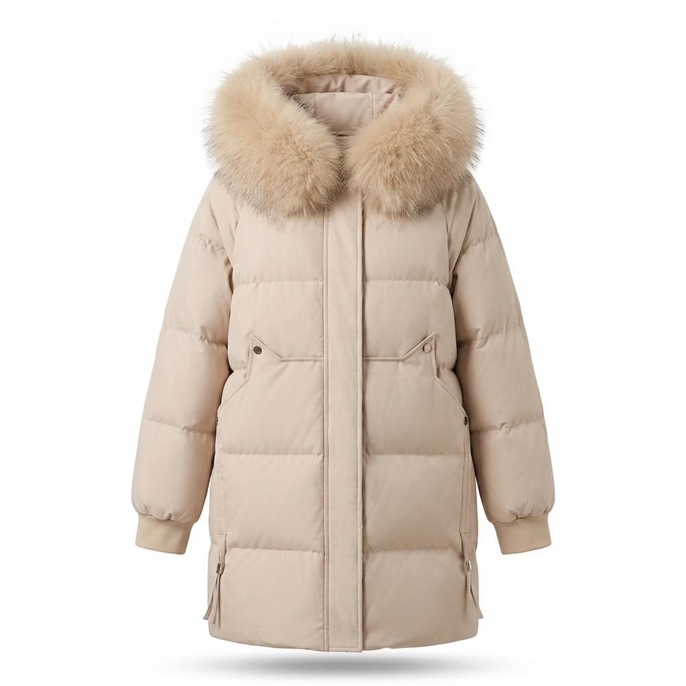 Allsaints Leather - Lysil | Quilted Hooded Coat Women