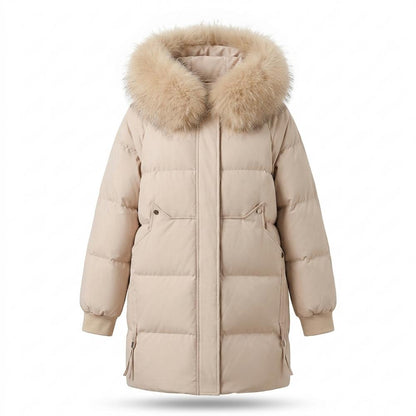 Allsaints Leather - Lysil | Quilted Hooded Coat Women