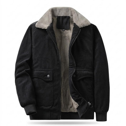 Allsaints Leather - Nesil | Corduroy Sherpa-Lined Jacket Men