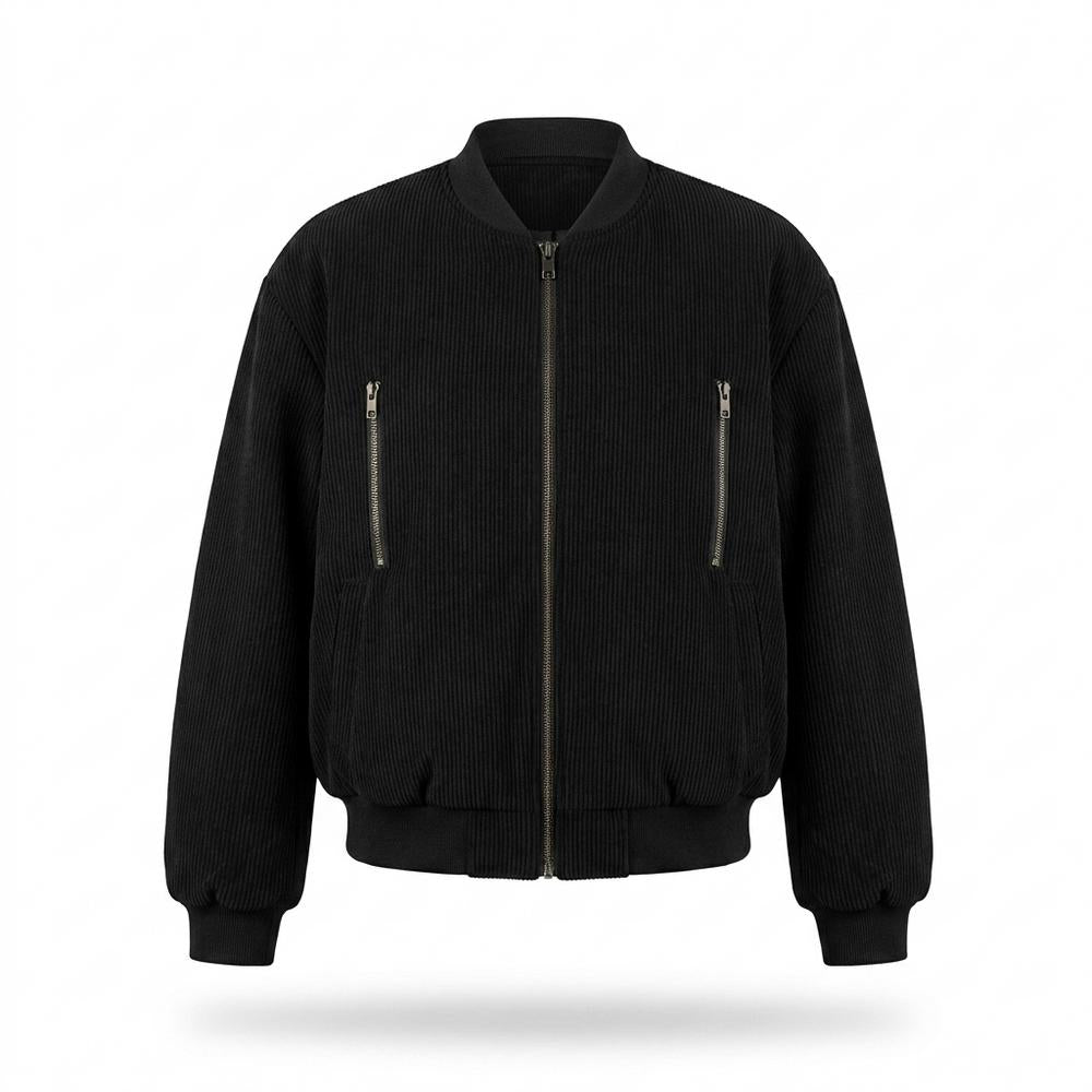 Allsaints Leather - Cavar | Corduroy Zip-Up Jacket Women