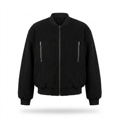 Allsaints Leather - Cavar | Corduroy Zip-Up Jacket Women
