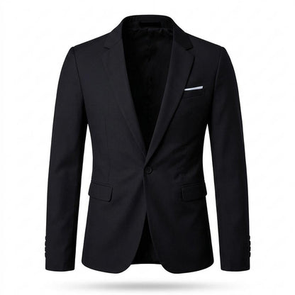 Allsaints Leather - Kelin | Single-Breasted Tailored Blazer Men