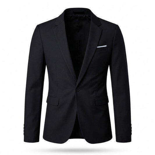 Allsaints Leather - Kelin | Single-Breasted Tailored Blazer Men