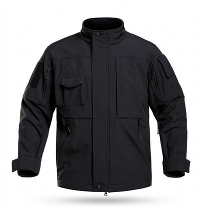 Allsaints Leather - Mirev | Softshell Multi-Pocket Jacket Men