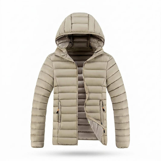 Allsaints Leather - Lyzan | Quilted Hooded Jacket Men