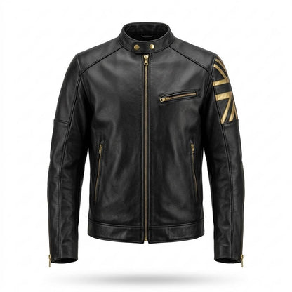 Allsaints Leather - Rufil | Zippered Tailored Leather Jacket Men