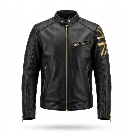 Allsaints Leather - Rufil | Zippered Tailored Leather Jacket Men
