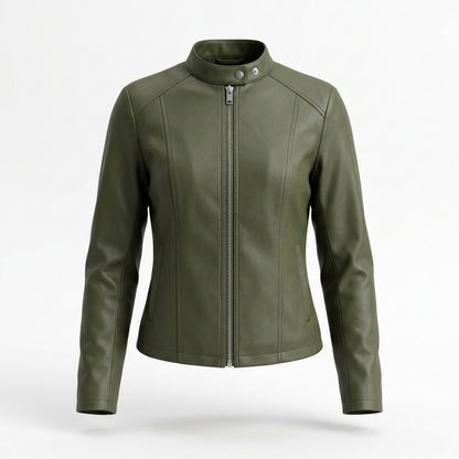 Allsaints Leather - Alram | Tailored Zip-Up Leather Jacket Women