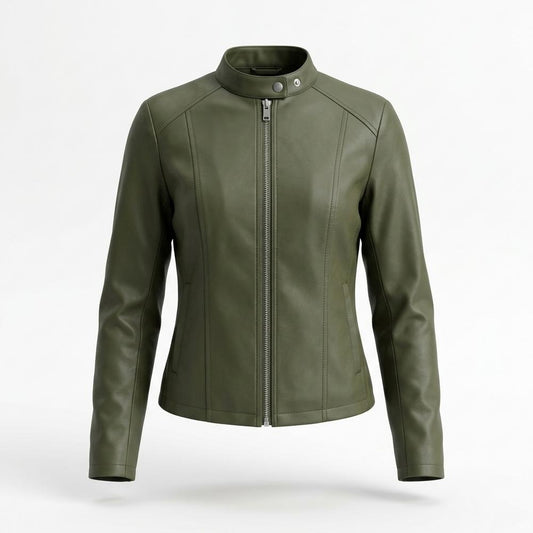 Allsaints Leather - Alram | Tailored Zip-Up Leather Jacket Women