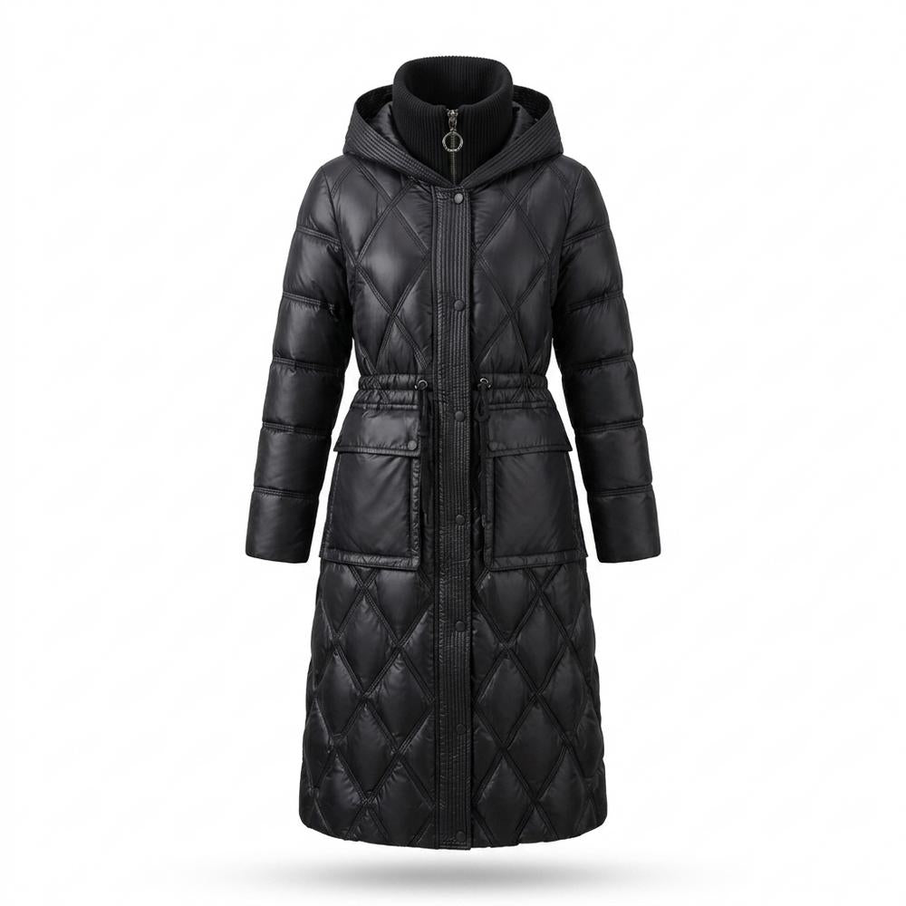 Allsaints Leather - Lyran | Quilted Hooded Coat Women