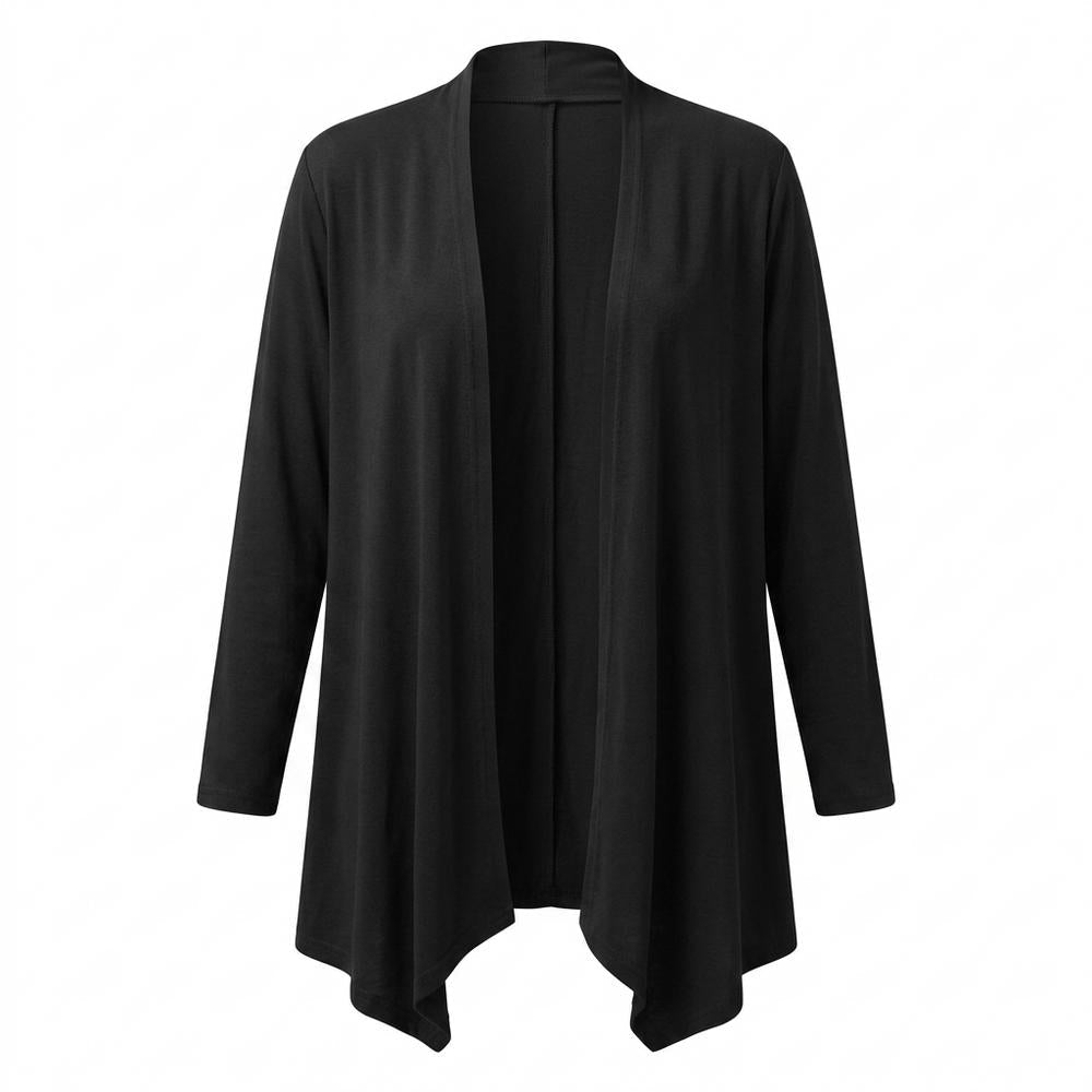 Allsaints Leather - Niren | Open-Front Asymmetrical Cardigan Women
