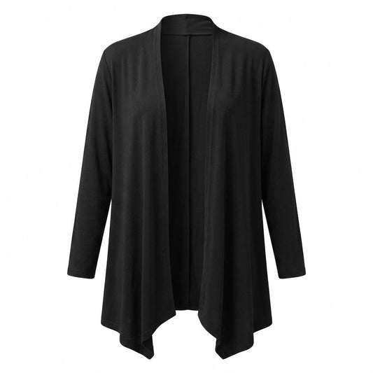 Allsaints Leather - Niren | Open-Front Asymmetrical Cardigan Women