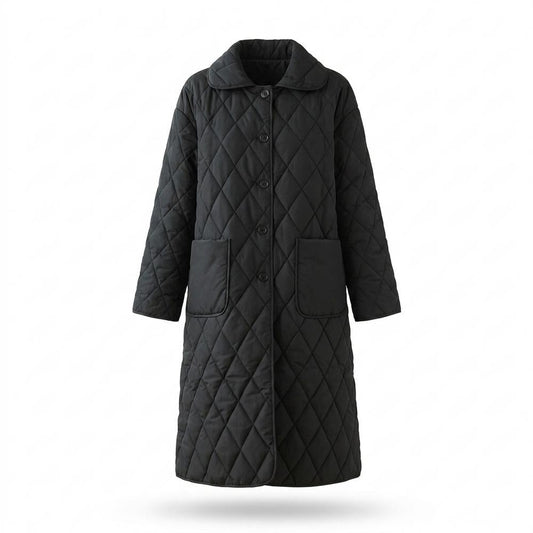 Allsaints Leather - Lylev | Quilted Longline Coat Women