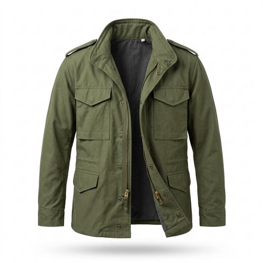 Allsaints Leather - Liror | Multi-Pocket Stand-Collar Jacket Men