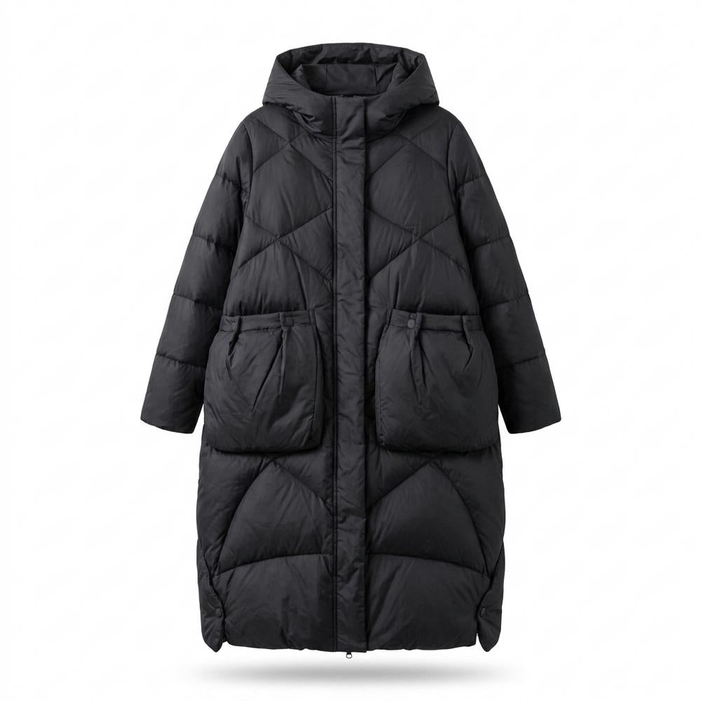Allsaints Leather - Laren | Quilted Longline Coat Women