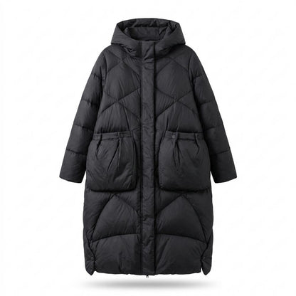 Allsaints Leather - Laren | Quilted Longline Coat Women